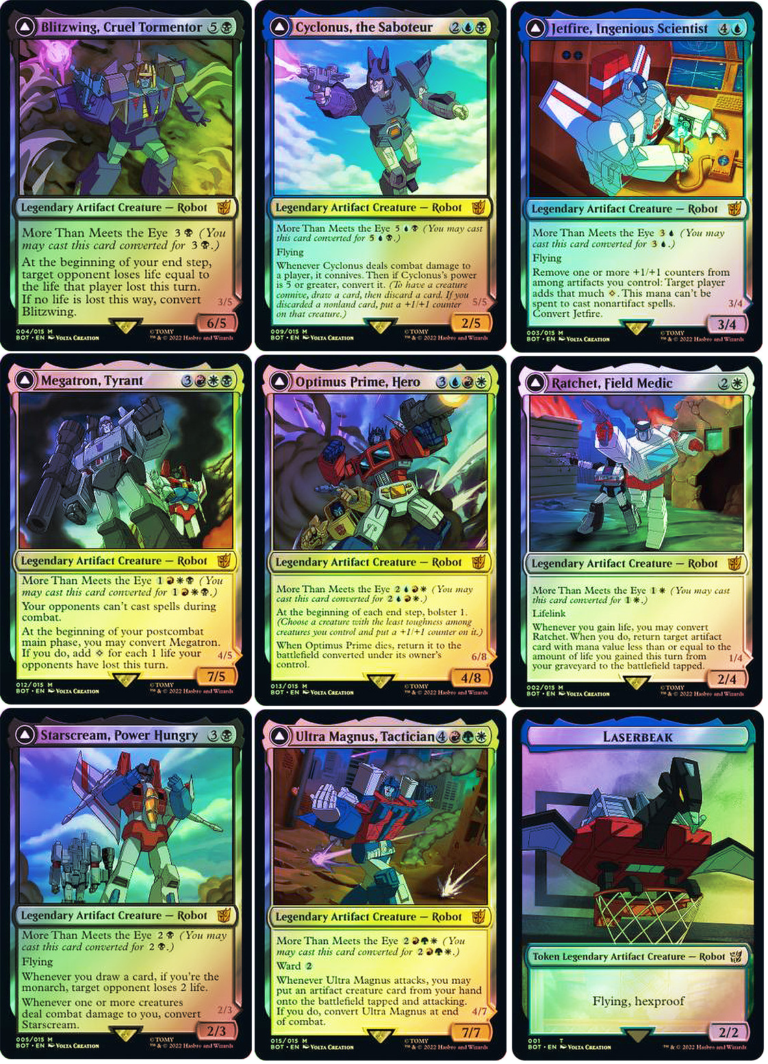 Choose your FOIL Transformers ~ The Brothers' War [ NM ] [ Magic MTG ]