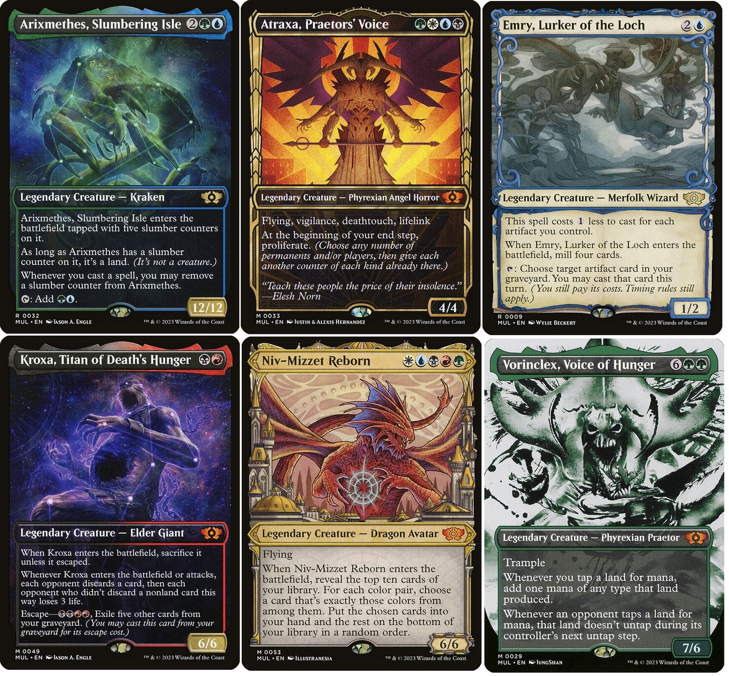 Choose your MULTIVERSE Legend ~ March of the Machine [ NM ] [ Magic MTG ]