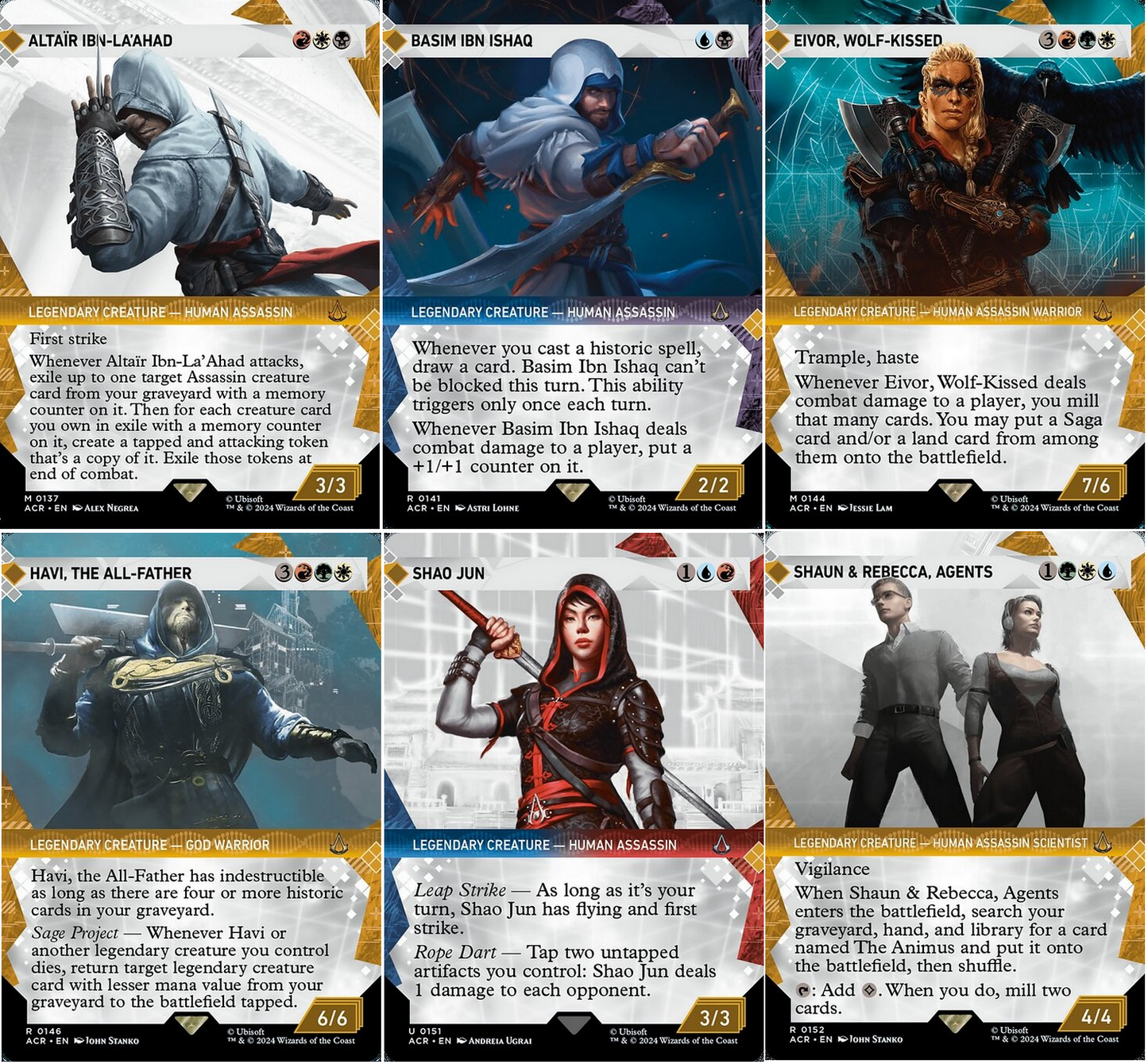 Choose your SHOWCASE ~ Assassin's Creed [ NM ] [ Magic MTG ]