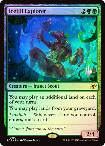 FOIL Icetill Explorer ~ PROMO PACK [ NM ] [ Magic MTG ]