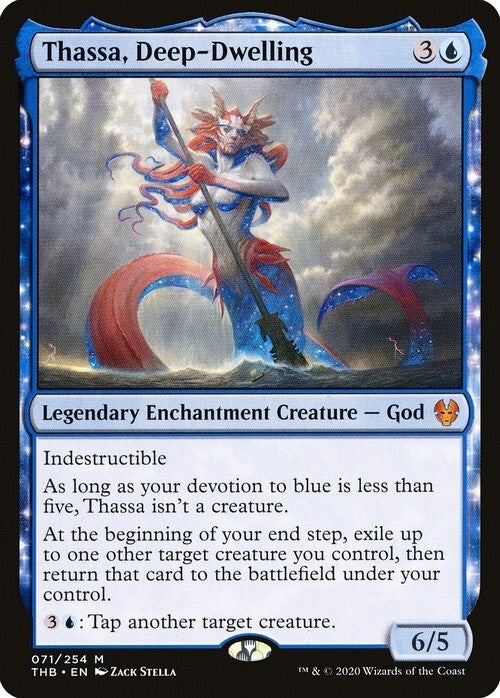 Thassa, Deep-Dwelling ~ Theros Beyond Death [ NM ] [ Magic MTG ]