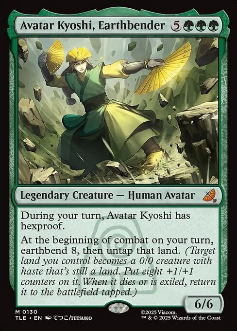 Avatar Kyoshi, Earthbender ~ Avatar: The Last Airbender [ NM ] [ MTG ]