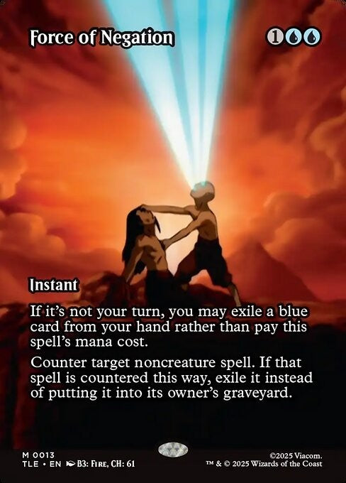 Force of Negation ~ Avatar: The Last Airbender [ NM ] [ Magic MTG ]