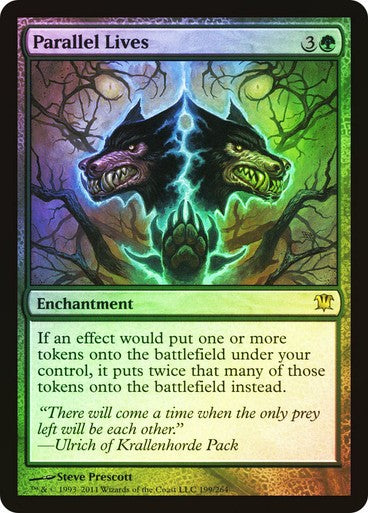 FOIL Parallel Lives ~ Innistrad [ NearMint ] [ Magic MTG ] - London Magic Traders Ltd