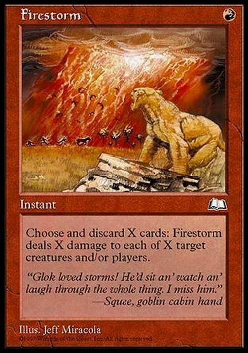 Firestorm ~ Weatherlight [ PLAYED ] [ Magic MTG ]