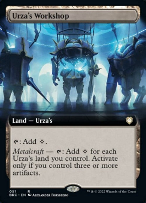 BORDERLESS Urza's Workshop ~ Commander: The Brothers' War [ PL ] [ MTG ]