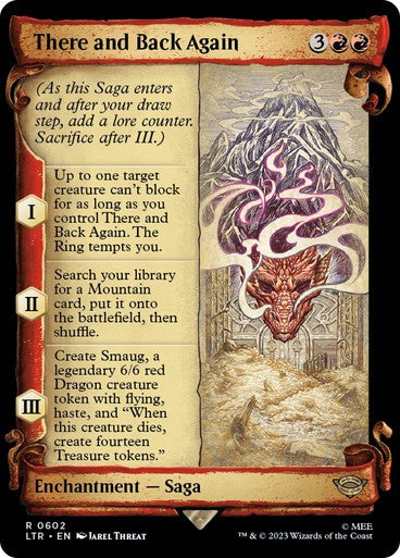 SCROLL There and Back Again ~ Commander: The Lord of the Rings [ NM ] [ MTG ]
