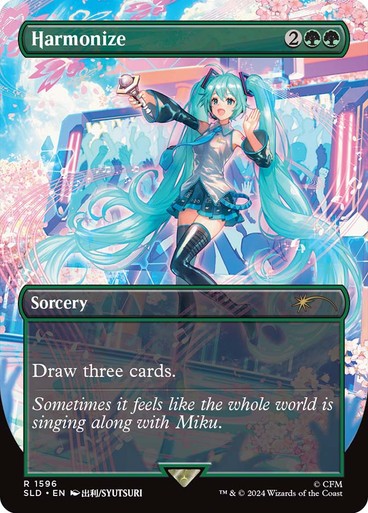 Harmonize ~ Secret Lair: Hatsune Miku [ NM ] [ Magic MTG ]