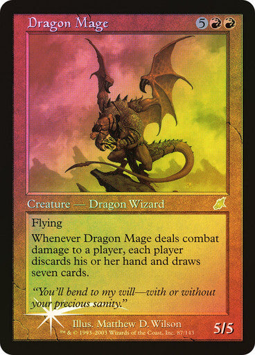 FOIL Dragon Mage ~ Scourge [ PLAYED ] [ Magic MTG ]