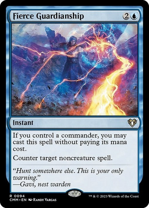 Fierce Guardianship ~ Commander Masters [ NearMint ] [ Magic MTG ]