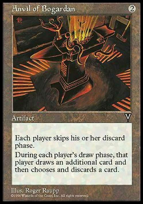 Anvil of Bogardan ~ Visions [ MODERATELY PLAYED ] [ Magic MTG ]