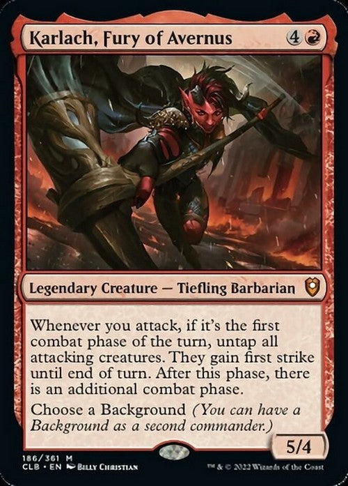 Karlach, Fury of Avernus ~ Commander Legends 2 [ Excellent ] [ Magic MTG ]