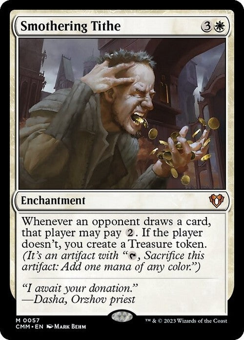 Smothering Tithe ~ Commander Masters [ NearMint ] [ Magic MTG ]