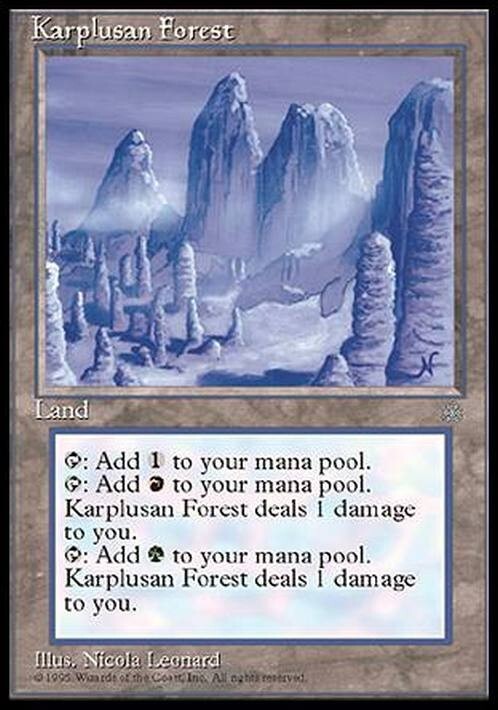 Karplusan Forest ~ Ice Age [ PLAYED ] [ Magic MTG ]
