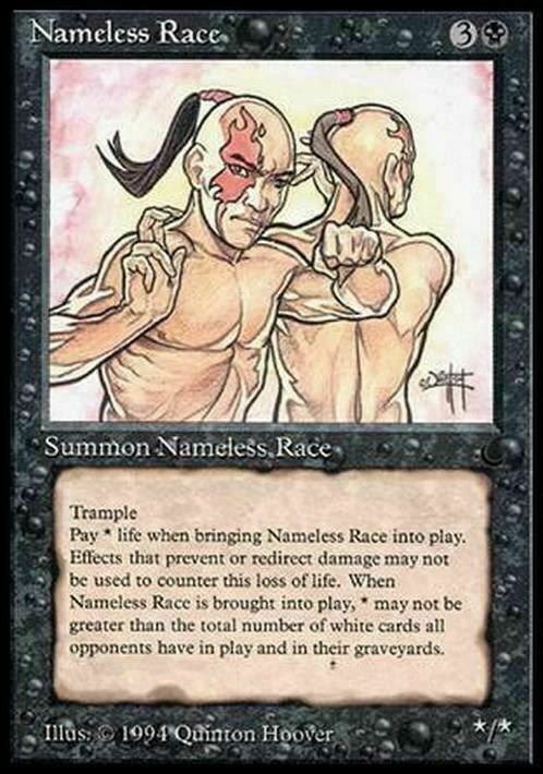 Nameless Race ~ The Dark [ Excellent ] [ Magic MTG ]