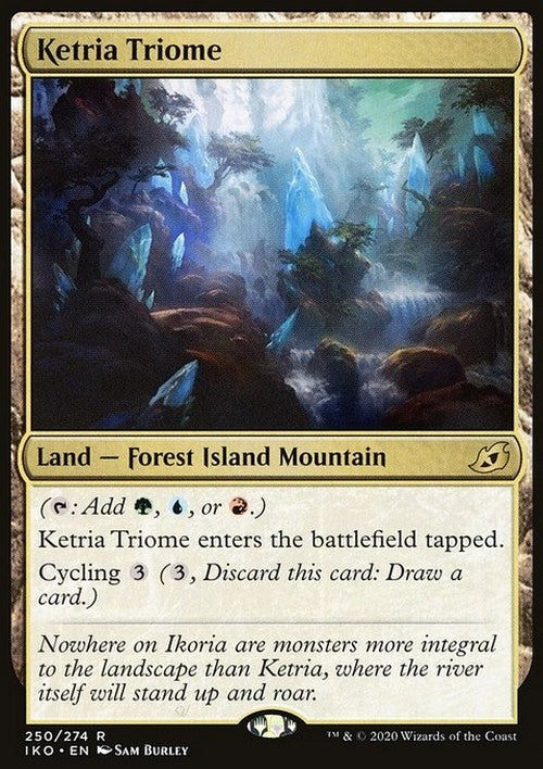 Ketria Triome ~ Ikoria [ NearMint ] [ Magic MTG ]