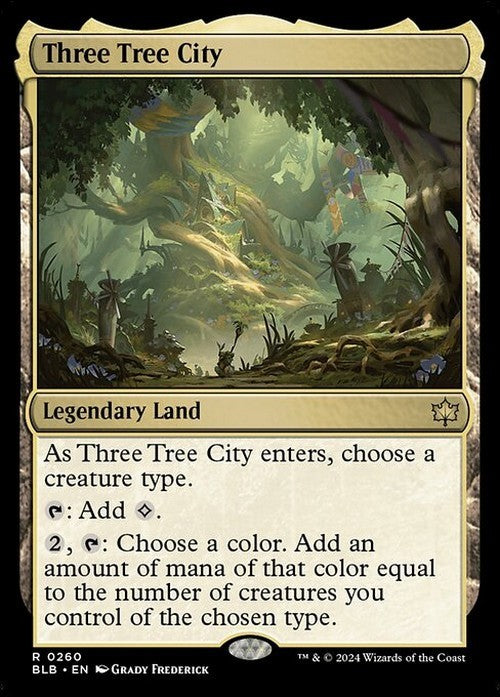 Three Tree City ~ Bloomburrow [ NearMint ] [ Magic MTG ]