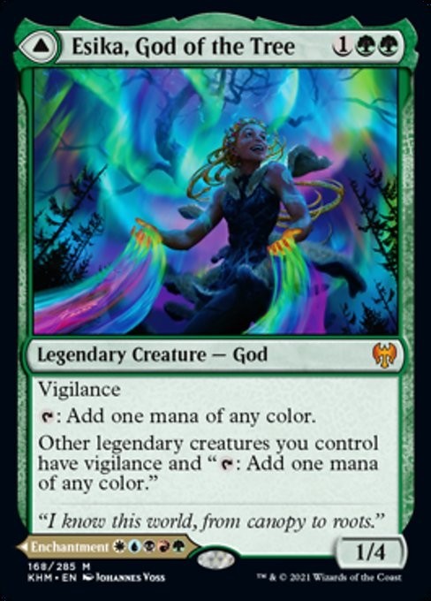Esika, God of the Tree ~ Kaldheim [ NM ] [ Magic MTG ]