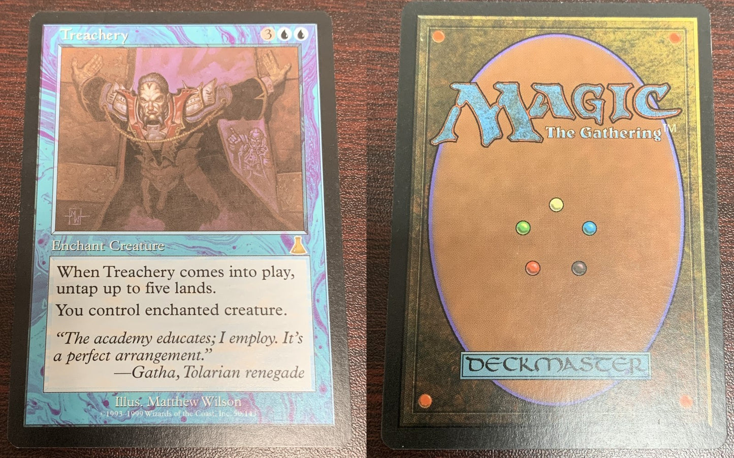 Treachery ~ Urza's Destiny [ NearMint/Excellent+ ] [ Magic MTG ]