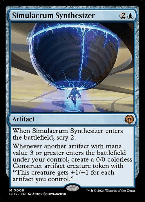 Simulacrum Synthesizer ~ The Big Score [ NearMint ] [ Magic MTG ]