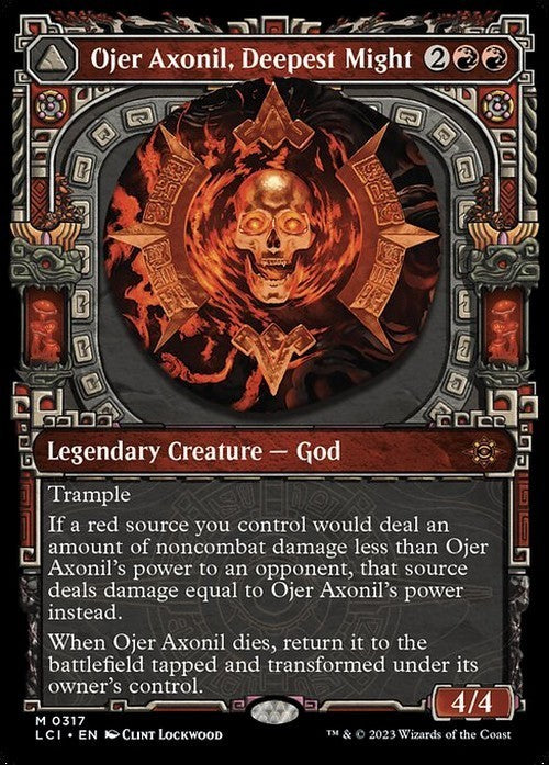 SHOWCASE Ojer Axonil, Deepest Might ~ The Lost Caverns of Ixalan [ NM ] [ MTG ]