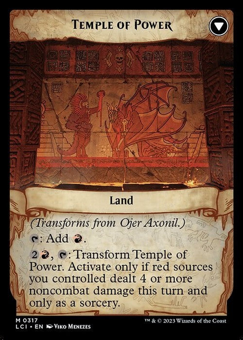SHOWCASE Ojer Axonil, Deepest Might ~ The Lost Caverns of Ixalan [ NM ] [ MTG ]