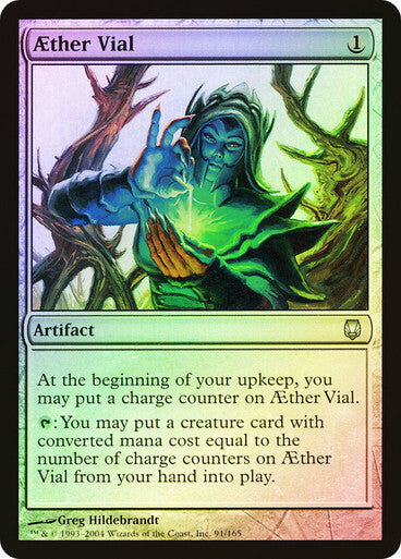 FOIL Aether Vial ~ Darksteel [ Excellent ] [ Magic MTG ]