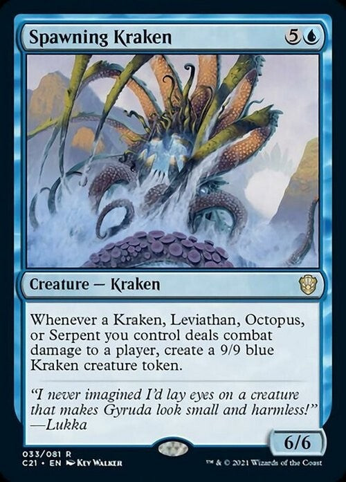 Spawning Kraken ~ Commander: Strixhaven [ NearMint ] [ Magic MTG ]