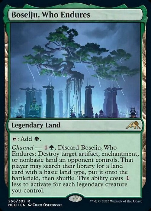 Boseiju, Who Endures ~ Kamigawa: Neon Dynasty [ NM ] [ Magic MTG ]