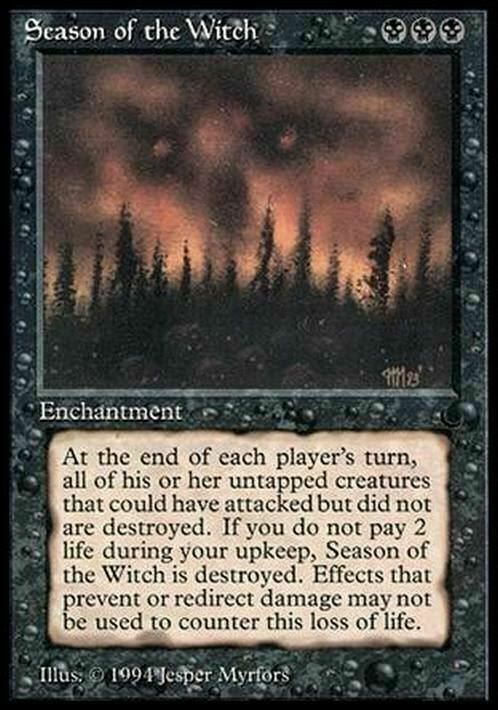 Season of the Witch ~ The Dark [ GOOD CONDITION  ] [ Magic MTG ]