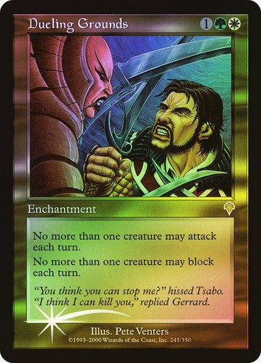 FOIL Dueling Grounds ~ Invasion [ Excellent ] [ Magic MTG ]