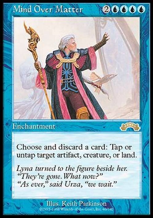 Mind Over Matter ~ Exodus [ MODERATELY PLAYED ] [ Magic MTG ]