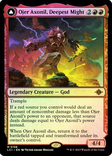 FOIL Ojer Axonil, Deepest Might ~ The Lost Caverns of Ixalan [ NM ] [ MTG ]