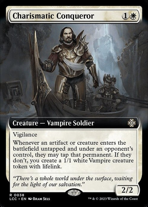 BORDERLESS Charismatic Conqueror ~ Commander: The Lost Caverns of Ixalan [ NM ]
