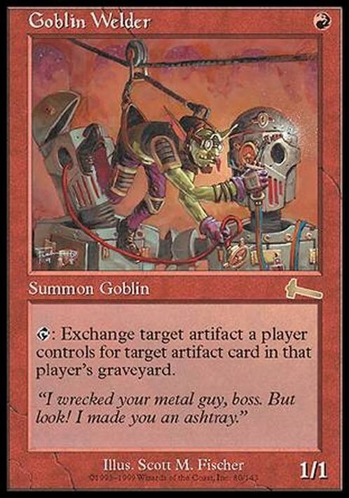 Goblin Welder ~ Urza's Legacy [ PLAYED ] [ Magic MTG ]