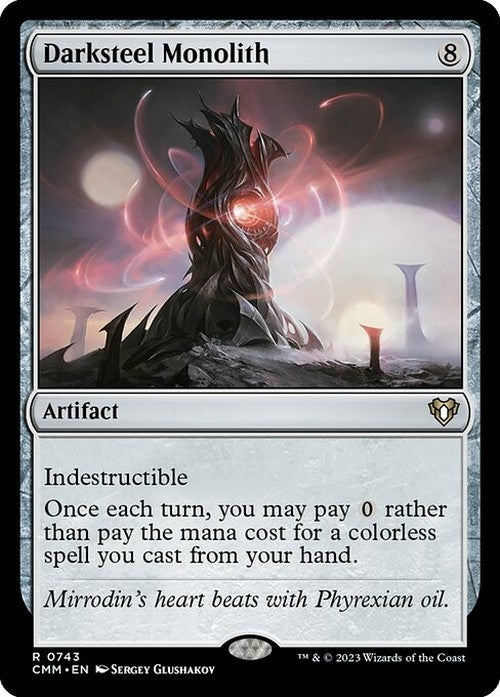 Darksteel Monolith ~ Commander Masters [ NearMint ] [ Magic MTG ]