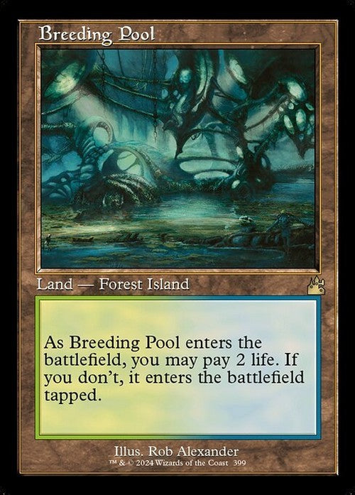 RETRO Breeding Pool ~ Ravnica Remastered [ NearMint ] [ Magic MTG ] - London Magic Traders Ltd