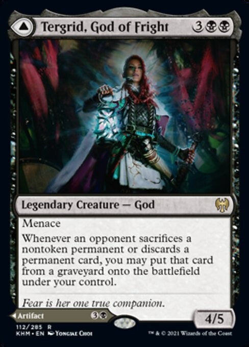 Tergrid, God of Fright / Tergrid's Lantern ~ Kaldheim [ NearMint ] [ Magic MTG ]