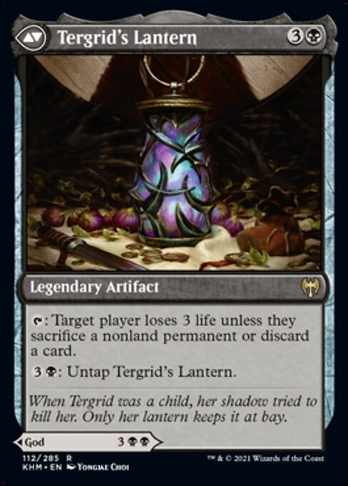 Tergrid, God of Fright / Tergrid's Lantern ~ Kaldheim [ NearMint ] [ Magic MTG ]