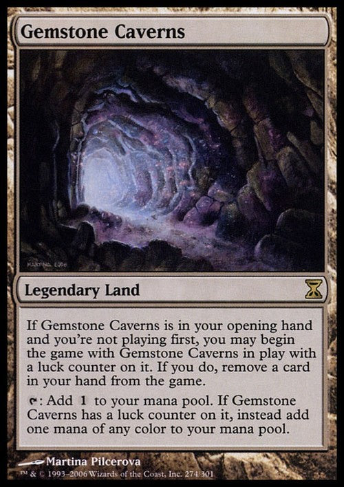 Gemstone Caverns ~ Time Spiral [ Excellent ] [ Magic MTG ]