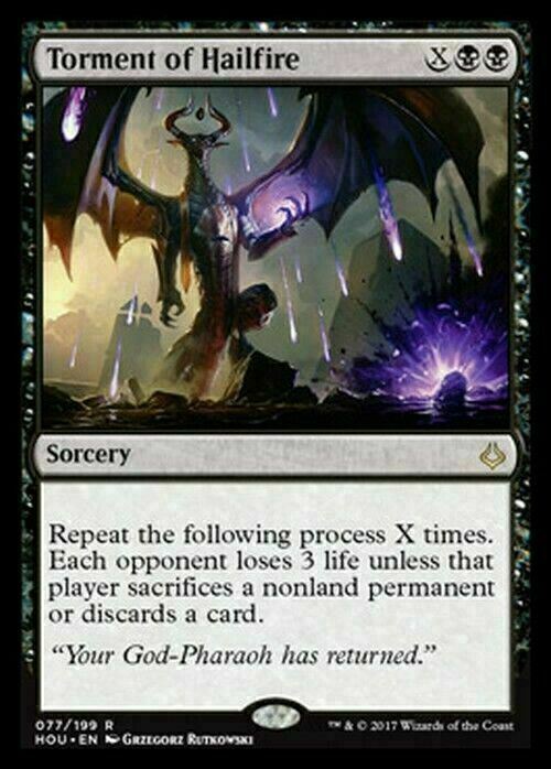 Torment of Hailfire ~ Hour of Devastation [ NearMint ] [ Magic MTG ]