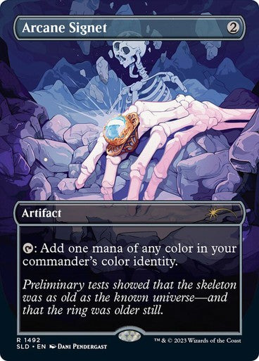 Arcane Signet #1492 ~ Secret Lair: Through the Wormhole [ MINT ] [ Magic MTG ]