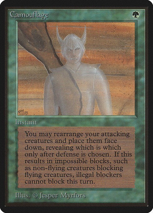 Camouflage ~ Limited Edition BETA [ PLAYED ] [ Magic MTG ]