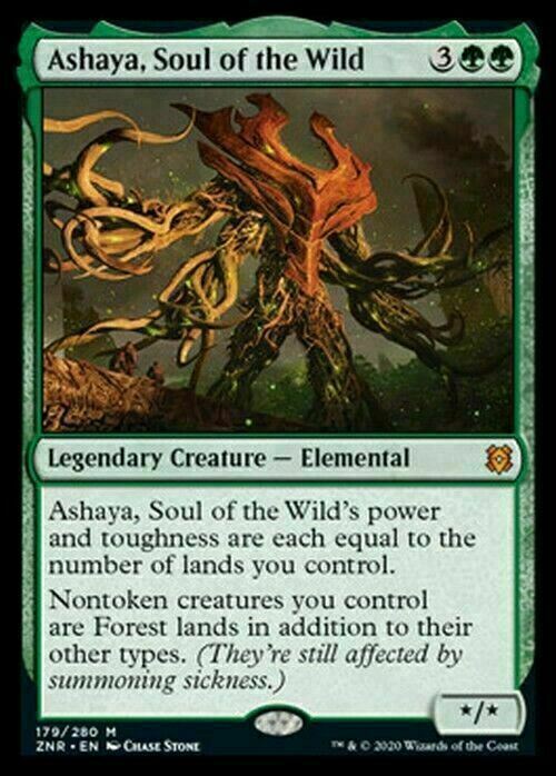 Ashaya, Soul of the Wild ~ Zendikar Rising [ NearMint ] [ Magic MTG ]