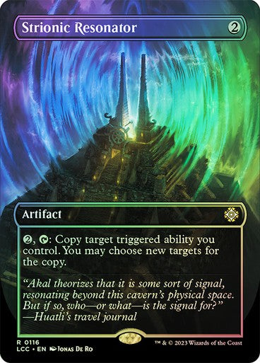 FOIL Strionic Resonator ~ Commander: The Lost Caverns of Ixalan [ NM ] [ MTG ]