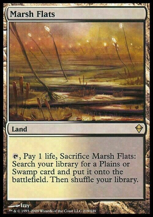 Marsh Flats ~ Zendikar [ Excellent+ ] [ Magic MTG ]