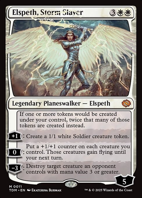Elspeth, Storm Slayer ~ Tarkir: Dragonstorm [ NM ] [ Magic MTG ]
