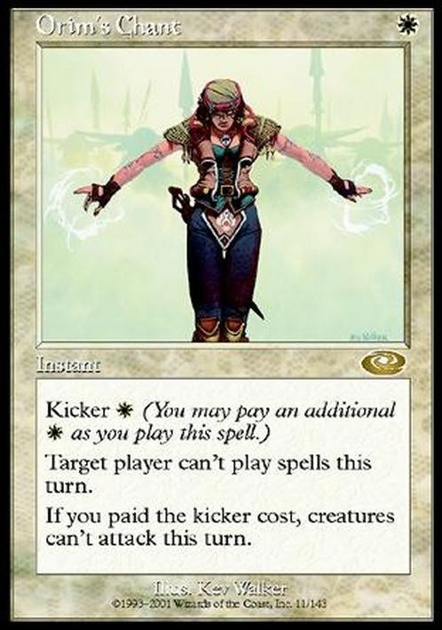 Orim's Chant ~ Planeshift [ PLAYED ] [ Magic MTG ]
