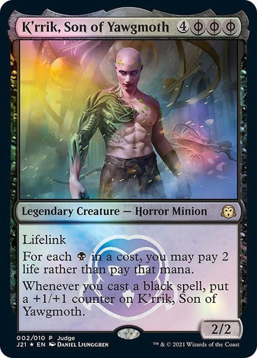 FOIL K'rrik, Son of Yawgmoth ~ Judge Rewards Promos [ NearMint ] [ Magic MTG ]