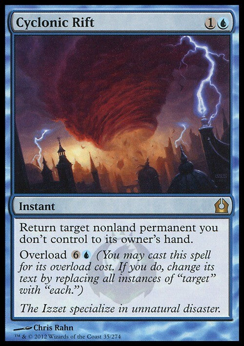 Cyclonic Rift ~ Return to Ravnica [ NearMint ] [ Magic MTG ]